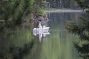 Flying Fishing in Maine